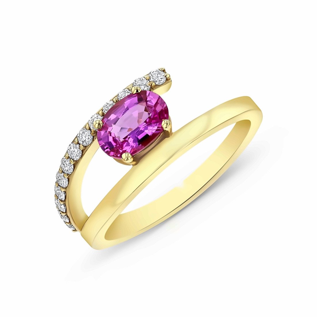 Pink Sapphire Ring