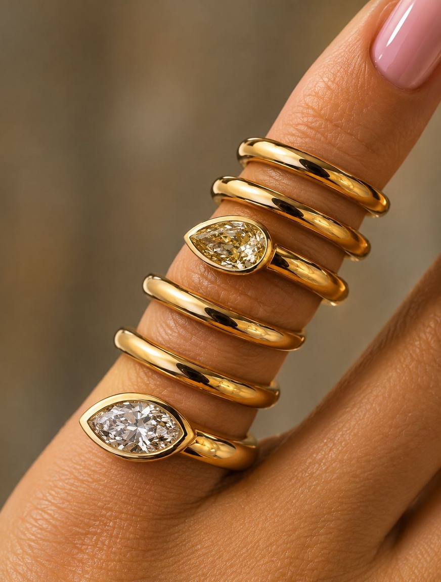 Wedding rings at IDC Cayman
