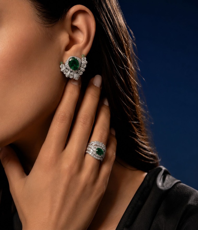Rainbow gemstone jewellery