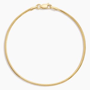 Sawyer 6.5 in. Lightweight Snake Chain Bracelet in 14K Yellow Gold