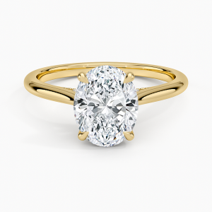 Dawn 1.5mm Diamond Ring in 14K Yellow Gold