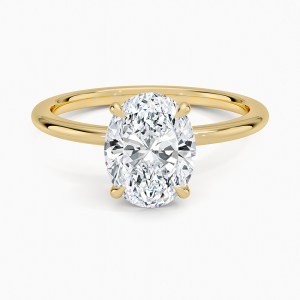 Petite Elodie 1.5mm Ring in 14K Yellow Gold