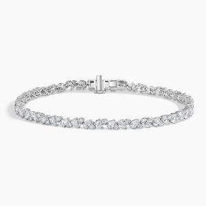 Olivetta Lab Diamond Tennis Bracelet (2 3/4 ct. tw.) in 18K White Gold